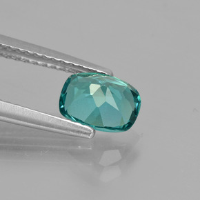 Apatite Gemstone in 7.2 x 5.4 mm Size for Sale, Apatite Stone in Blue Green Color