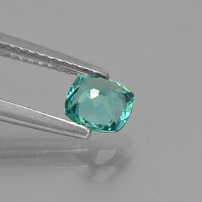 Apatite Gemstone in 5.6 x 5.1 mm Size for Sale, Apatite Stone in Blue Green Color