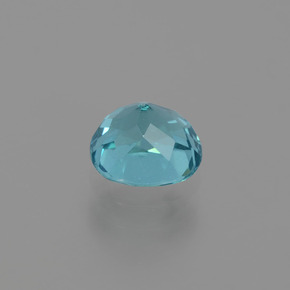 Apatite Gemstone in 6.9 x 6.3 mm Size for Sale, Apatite Stone in Green Blue Color