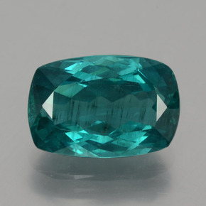 6.7ct Cushion-Cut Blue Green Apatite Gem for sale 6.7ct Cushion-Cut Blue Green Apatite Gem (ID: 404606)