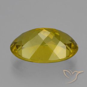 Apatite Gemstone in 16.4 x 11.1 mm Size for Sale, Apatite Stone in Brownish Yellow Color