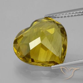Apatite Gemstone in 14.1 x 13.2 mm Size for Sale, Apatite Stone in Dijon Yellow Color