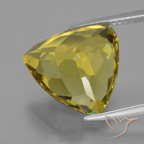 Apatite Gemstone in 14 x 14 mm (calibrated) Size for Sale, Apatite Stone in Autumn Yellow Color