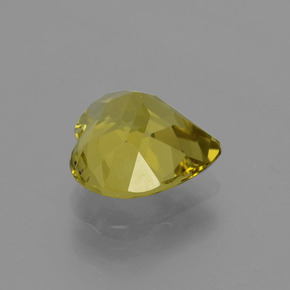 Apatite Gemstone in 10 x 9.7 mm Size for Sale, Apatite Stone in Medium Yellow Color