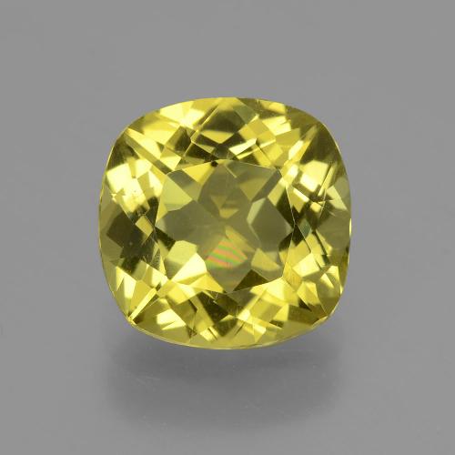 Earthy Yellow Apatite Gem - 4.2ct Cushion-Cut (ID: 407513)