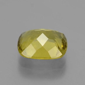 Apatite Gemstone in 11.1 x 9.7 mm Size for Sale, Apatite Stone in Deep Yellow Color