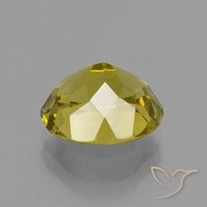Apatite Gemstone in 11.2 x 9.7 mm Size for Sale, Apatite Stone in Brownish Yellow Color