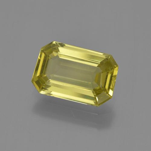 Amarillo piña Apatita Gema - 2.6ct Forma octagonal (ID: 407846)