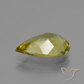 Apatite Gemstone in 13 x 9 mm (calibrated) Size for Sale, Apatite Stone in Medium Yellow Color