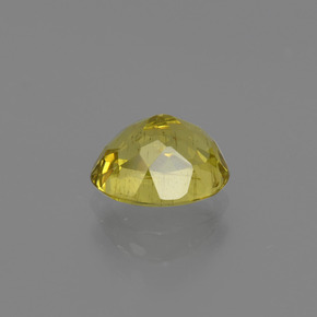 Apatite Gemstone in 7.1 x 6 mm Size for Sale, Apatite Stone in Brownish Yellow Color