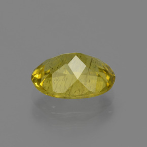 Apatite Gemstone in 9 x 7 mm (calibrated) Size for Sale, Apatite Stone in Deep Yellow Color