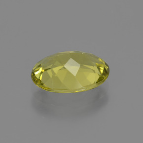 Apatite Gemstone in 10.1 x 7.7 mm Size for Sale, Apatite Stone in Medium Yellow Color