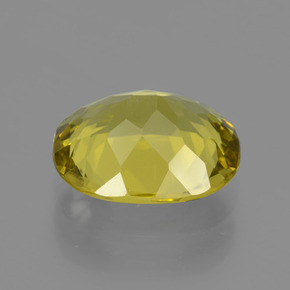 Apatite Gemstone in 11 x 9 mm (calibrated) Size for Sale, Apatite Stone in Deep Yellow Color