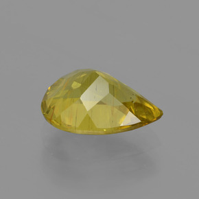 Apatite Gemstone in 10.9 x 8.5 mm Size for Sale, Apatite Stone in Golden Yellow Color