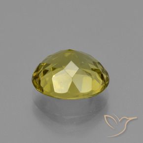 Apatite Gemstone in 10 x 9 mm Size for Sale, Apatite Stone in Brownish Yellow Color