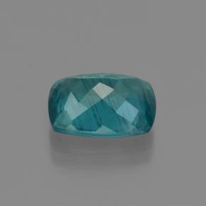Apatite Gemstone in 10.7 x 8.3 mm Size for Sale, Apatite Stone in Vivid Bluish Green Color