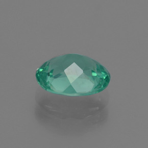 Apatite Gemstone in 7.9 x 6.5 mm Size for Sale, Apatite Stone in Blue Green Color
