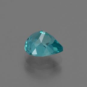 Apatite Gemstone in 6.8 x 6.3 mm Size for Sale, Apatite Stone in Green Blue Color