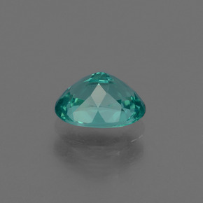 Apatite Gemstone in 7 x 5.3 mm Size for Sale, Apatite Stone in Blue Green Color