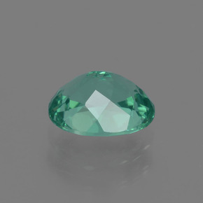 Apatite Gemstone in 7.1 x 5.9 mm Size for Sale, Apatite Stone in Blue Green Color