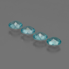 Apatite Gemstone in 5.1 x 4.1 mm Size for Sale, Apatite Stone in Blue Color