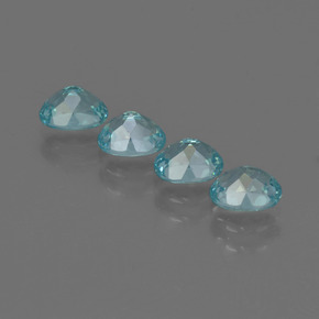 Apatite Gemstone in 5.1 x 4.1 mm Size for Sale, Apatite Stone in Blue Color