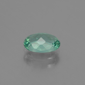 Apatite Gemstone in 7.8 x 5.5 mm Size for Sale, Apatite Stone in Blue Green Color