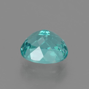 Apatite Gemstone in 7.1 x 6.1 mm Size for Sale, Apatite Stone in Green Blue Color