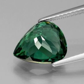 Apatite Gemstone in 10.6 x 9.1 mm Size for Sale, Apatite Stone in Green Color
