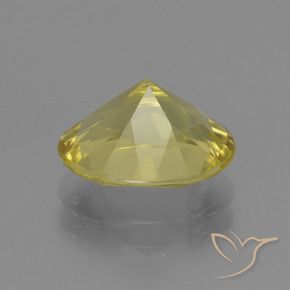 Apatite Gemstone in 10 x 8 mm (calibrated) Size for Sale, Apatite Stone in Pale Yellow Color