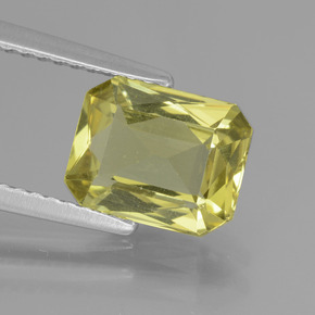 2.2ct Octagon / Scissor Cut Golden Yellow Apatite Gem for sale 2.2ct Octagon / Scissor Cut Golden Yellow Apatite Gem (ID: 439050)