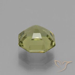 Apatite Gemstone in 9.4 x 8.9 mm Size for Sale, Apatite Stone in Yellow Green Color