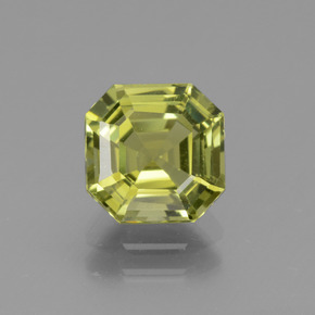 Green Yellow Apatite Gem - 2.3ct Asscher Cut (ID: 439207)