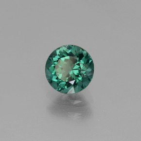 0.75 ct Blue Apatite Stone, Natural Apatite in Round Facet Shape for Sale
