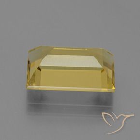 Apatite Gemstone in 13 x 8.4 mm Size for Sale, Apatite Stone in Light Golden-Yellow Color