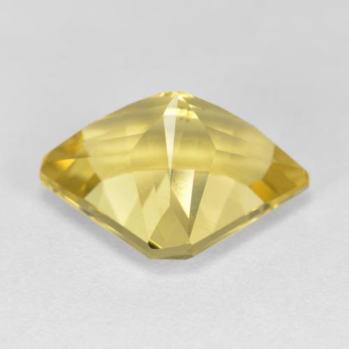 Apatite Gemstone in 15 x 11.5 mm Size for Sale, Apatite Stone in Mustard Yellow Color