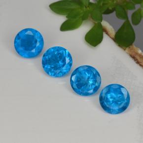 1.5ct Round Facet Blue Apatite for sale thumb image of 1.5ct Round Facet Blue Apatite (ID: 468378)