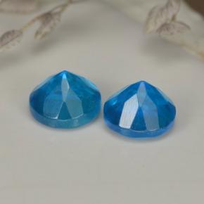 Apatite Gemstone in 3.9 mm Size for Sale, Apatite Stone in Blue Color