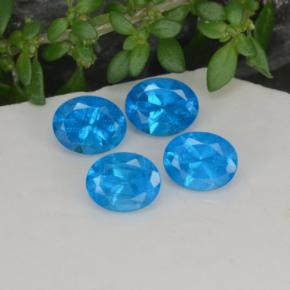 0.4ct Oval Facet Blue Apatite Gem for sale 0.4ct Oval Facet Blue Apatite Gem (ID: 468582)