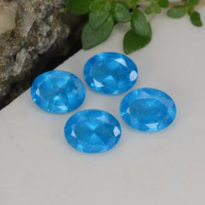 0.4ct Oval Facet Blue Apatite Gem for sale 0.4ct Oval Facet Blue Apatite Gem (ID: 468635)