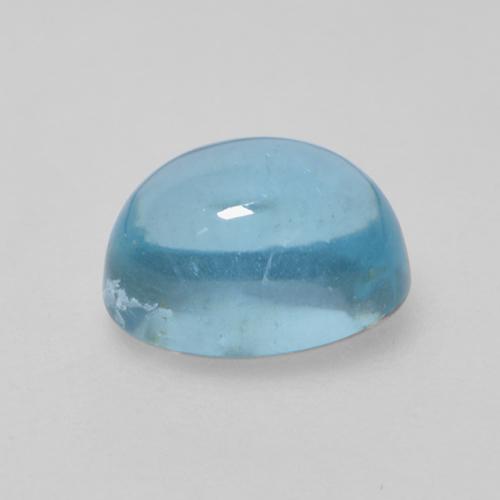 Apatite Gemstone in 6.5 x 4.9 mm Size for Sale, Apatite Stone in Light Blue Color