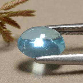 Apatite Gemstone in 7 x 5 mm (calibrated) Size for Sale, Apatite Stone in Green Blue Color