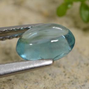 Apatite Gemstone in 7 x 5 mm (calibrated) Size for Sale, Apatite Stone in Light Teal Color