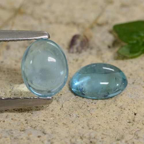 1.16ctw Natural Teal Tone Apatite, Oval, Transparent