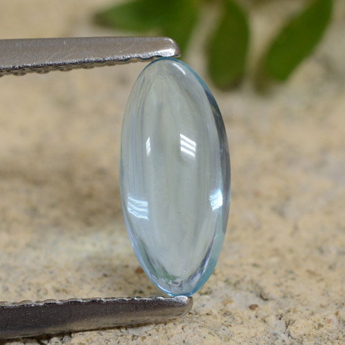 0.7ct Marquise Cabochon Blue Apatite for sale thumb image of 0.7ct Marquise Cabochon Blue Apatite (ID: 473898)