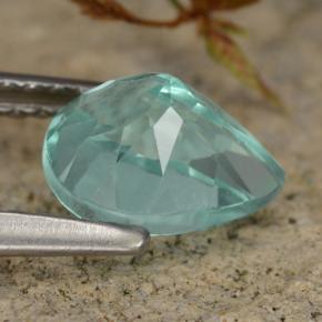 Apatite Gemstone in 8 x 6 mm (calibrated) Size for Sale, Apatite Stone in Green Blue Color