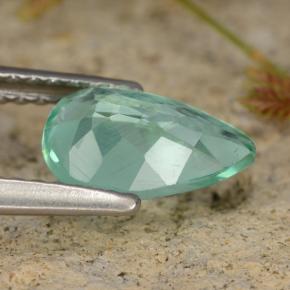 Apatite Gemstone in 9 x 6 mm (calibrated) Size for Sale, Apatite Stone in Bluish Green Color