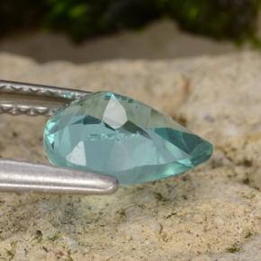 Apatite Gemstone in 8 x 6 mm (calibrated) Size for Sale, Apatite Stone in Green Blue Color