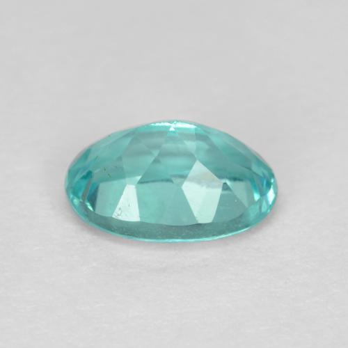 Apatite Gemstone in 7 x 5 mm (calibrated) Size for Sale, Apatite Stone in Intense Blue Green Color