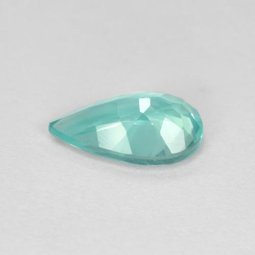 Apatite Gemstone in 8.8 x 5.4 mm Size for Sale, Apatite Stone in Electric Blue Green Color